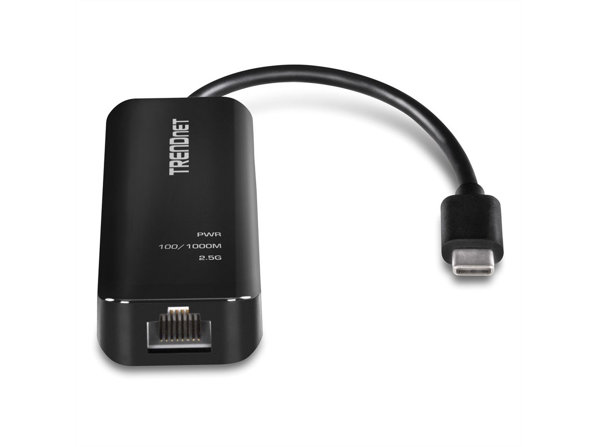 TRENDnet TUC-ET2G USB-C 3.1 naar 2.5GBASE-T Ethernet-adapter