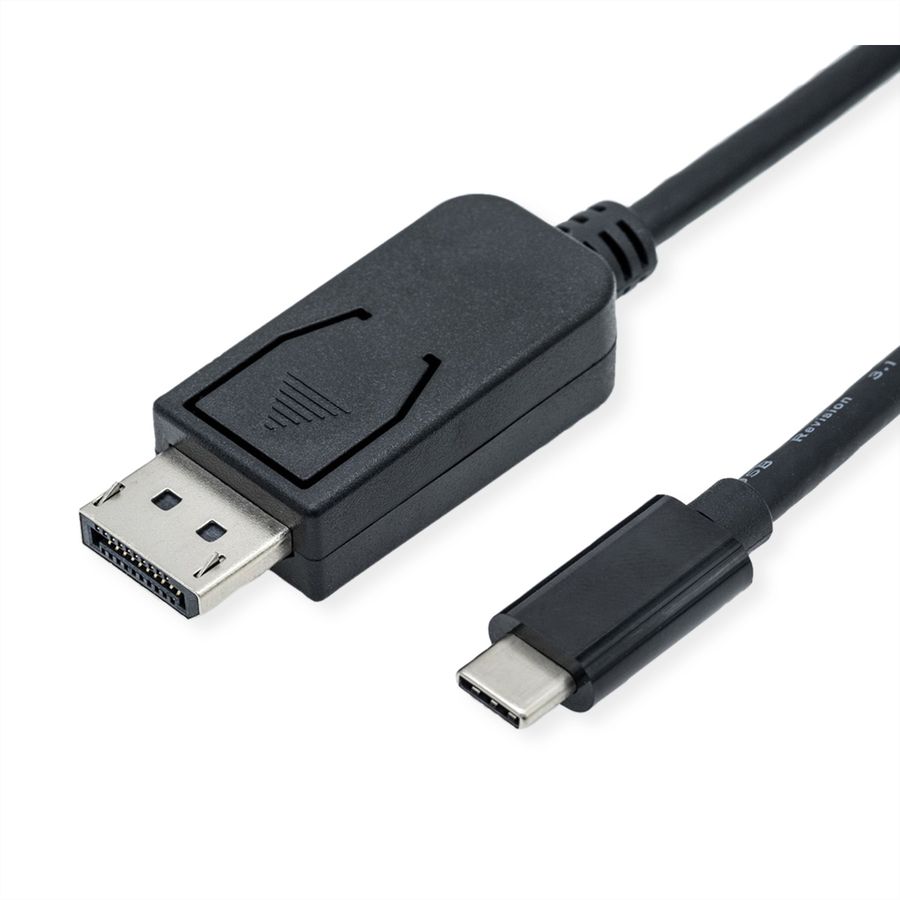 ROLINE Type C - DisplayPort Cable, v1.4, M/M, 1 m