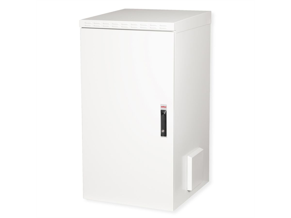 ROLINE 19-inch wandbehuizing Pro 22 U , 600x600 BxT IP55 buiten grijs
