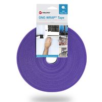 VELCRO® One Wrap® Tape 20 mm breed, violet, 25 m