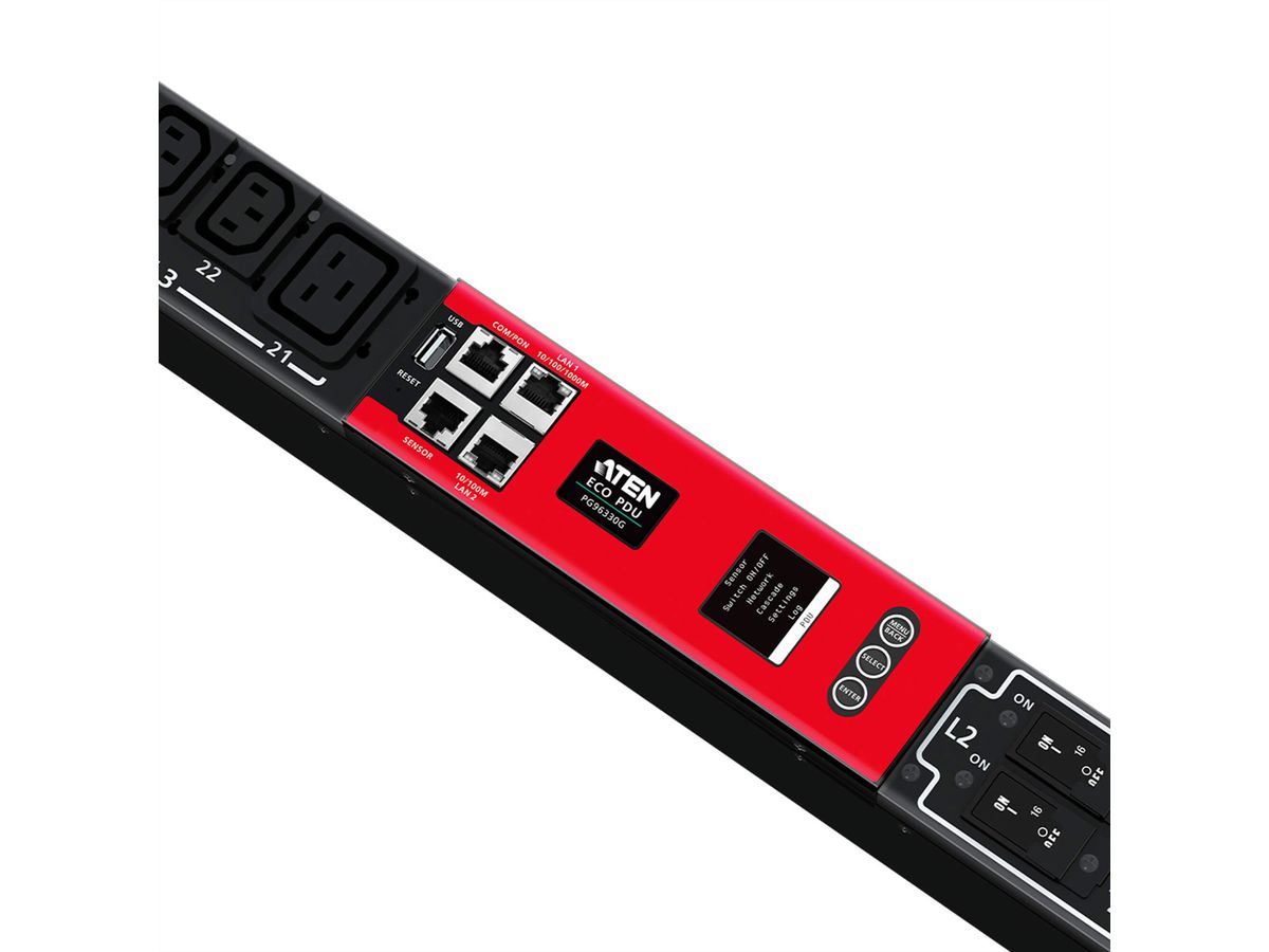 ATEN PG96330G 30-poorts 3-fase PDU 32A