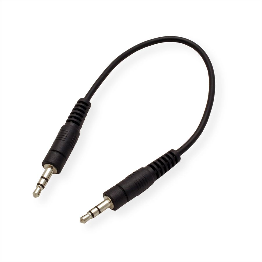 ROLINE 3.5mm Cable, M-M, 0.2 m