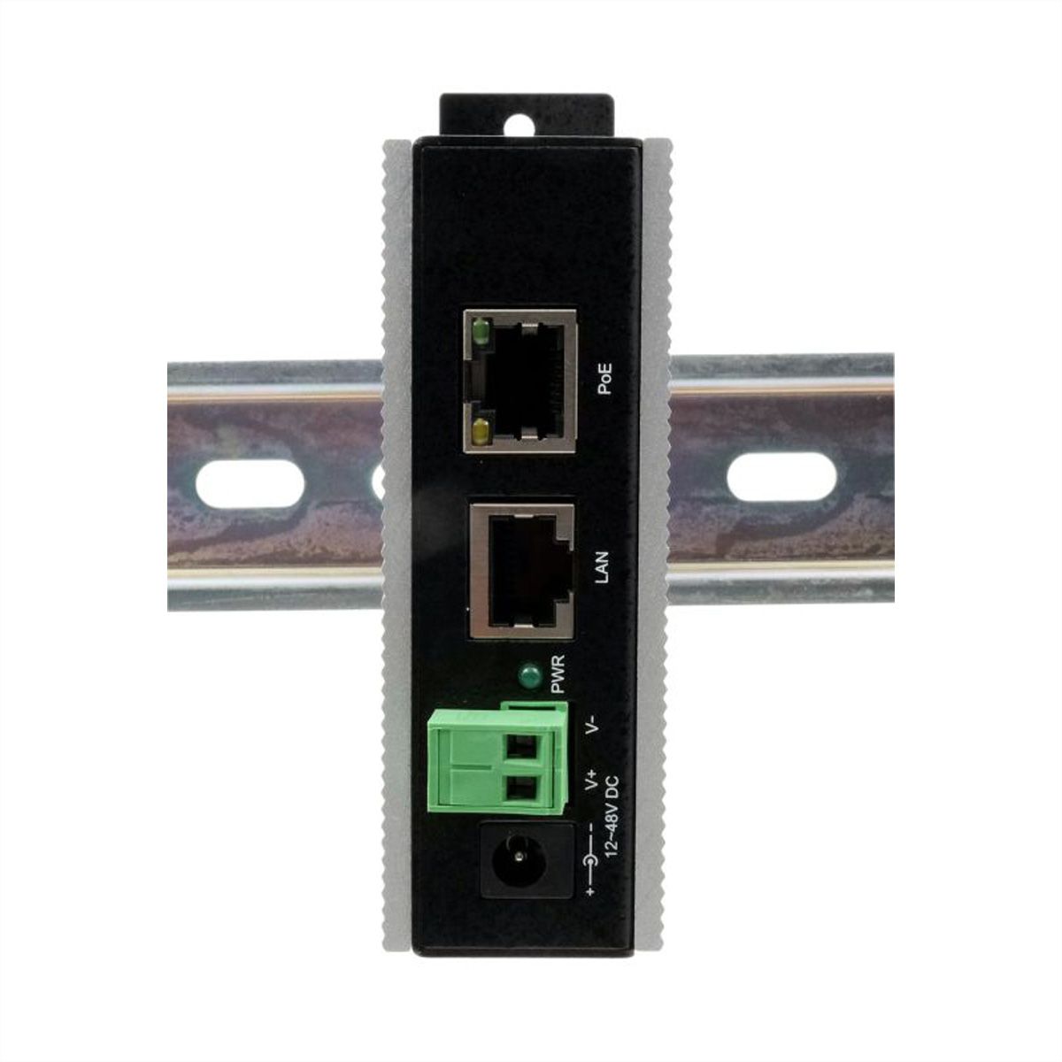 EXSYS EX-6007PoE-WT PoE Gigabit Injector, Metal housing