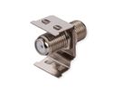 ROLINE F-Type Keystone Coupler, Metal, Shielded