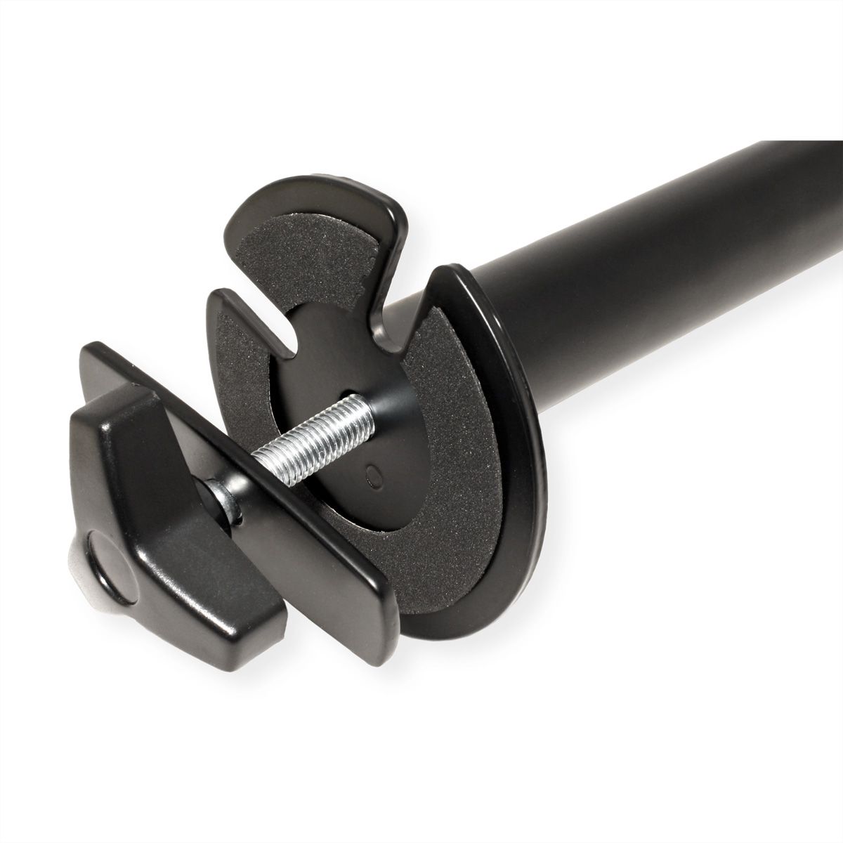 VALUE Dual Monitor Arm, Pole Mount, 4 Joints, Desk Clamp