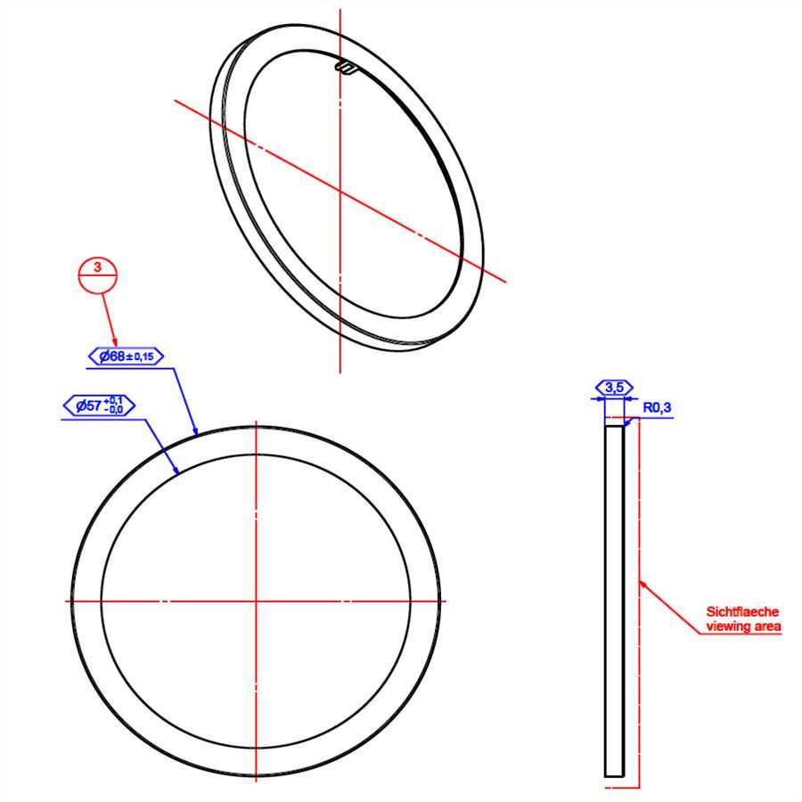 BACHMANN PIX Sierring Set Roestvrij Staal Optiek , 25 stuks