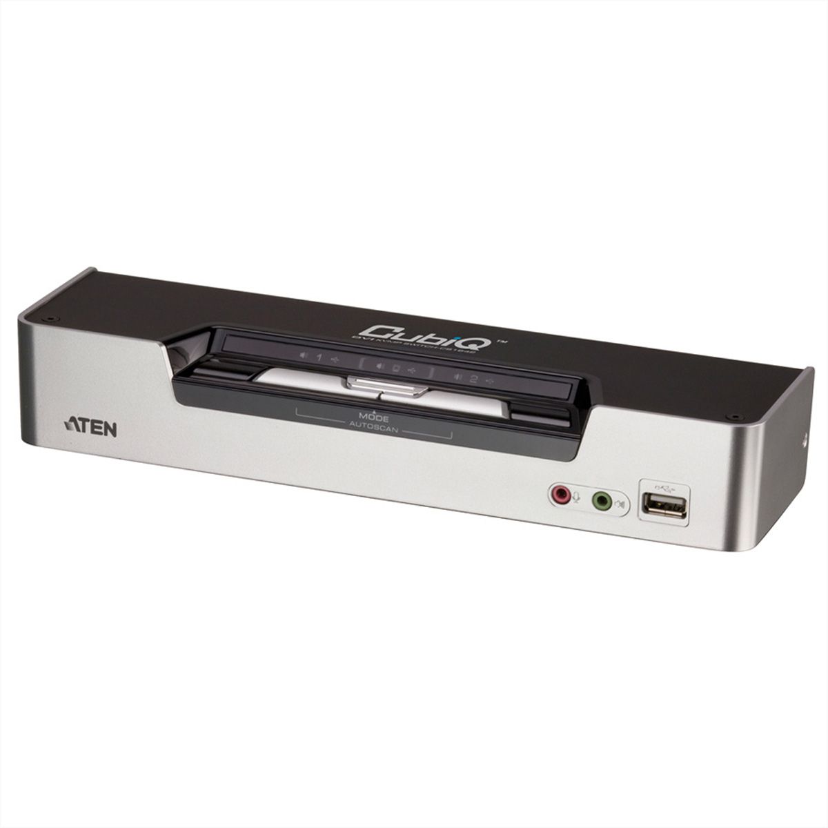 ATEN CS1642A KVM Switch Dual-View DVI, USB, Audio, USB-Hub, 2 Ports