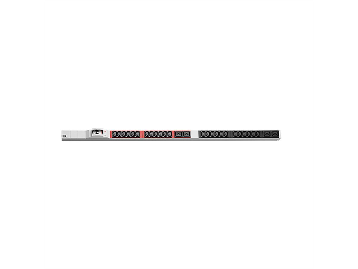 BACHMANN IT PDU ALU 1HE 20xC13 4xC19 2xLS CEE 32A blauw