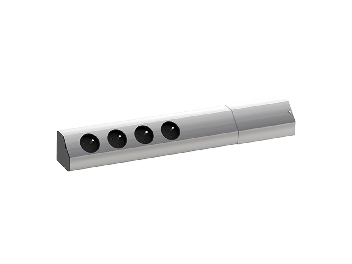 BACHMANN CASIA 4x earthing contact, Stainless steel