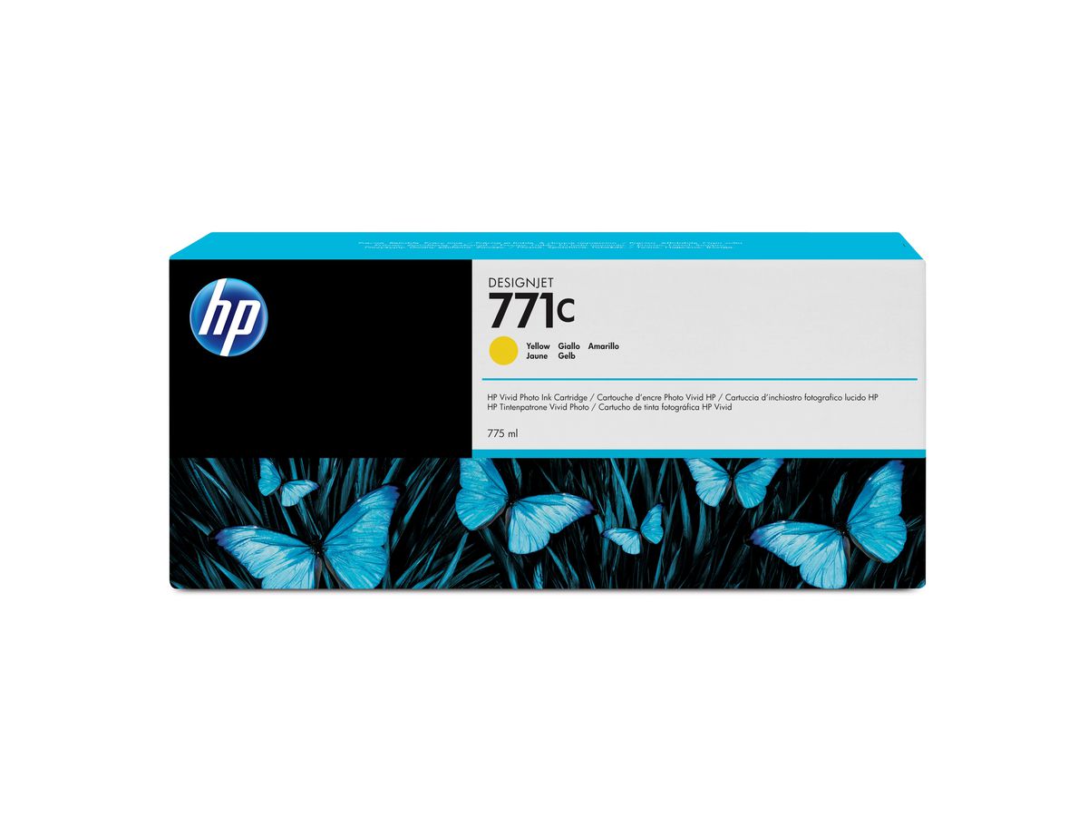 HP 771C gele DesignJet inktcartridge, 775 ml