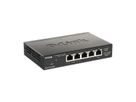 D-Link DGS-1100-05PDV2 5-poorts Smart Gigabit Switch PoE-aangedreven PoE