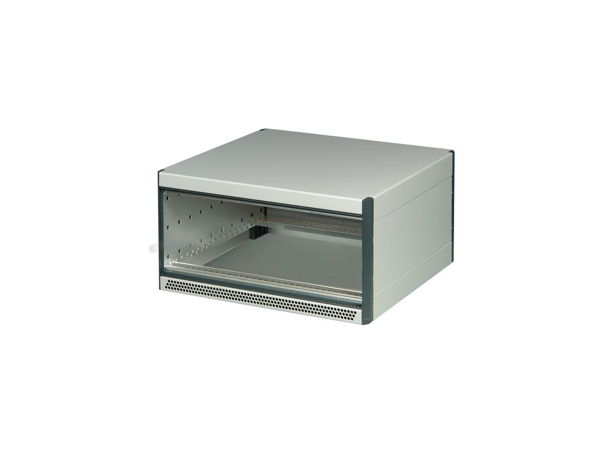 SCHROFF RatiopacPRO AIR bureaubehuizing, achteraf te plaatsen afscherming, frontpaneel, 6/7 HE, 84 HE, 495 mm