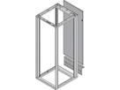SCHROFF Novastar achterwand met kabelgoot, RAL 7021, 43 U 553W