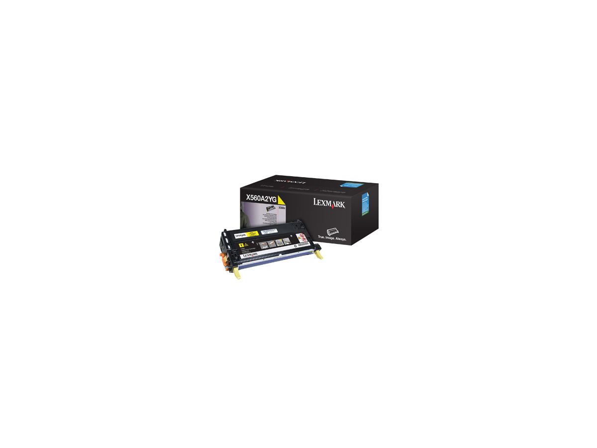 Lexmark X560 4K gele printcartridge