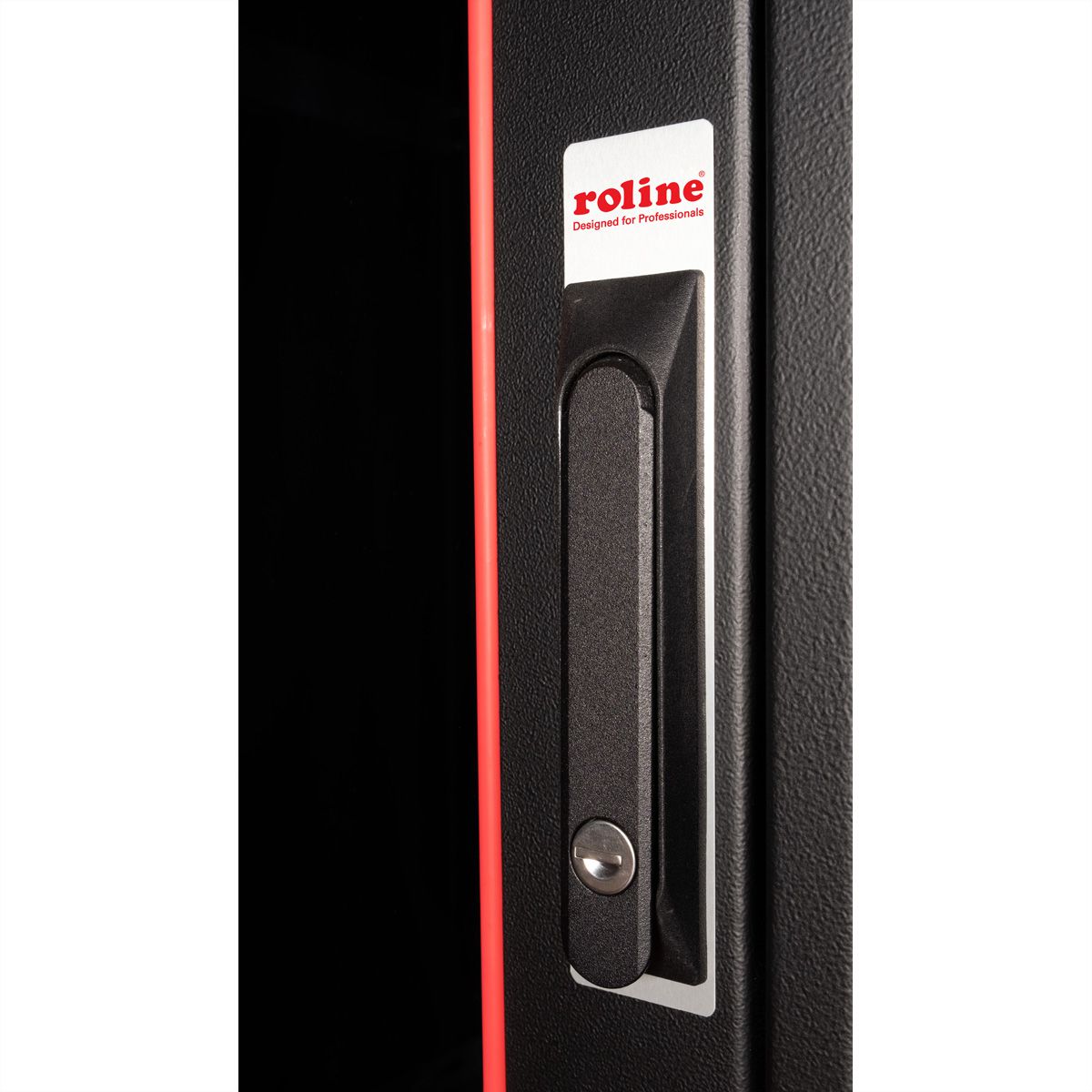 ROLINE 19-inch netwerkkast Pro 22 U, 600x800 BxD Glazen deur zwart