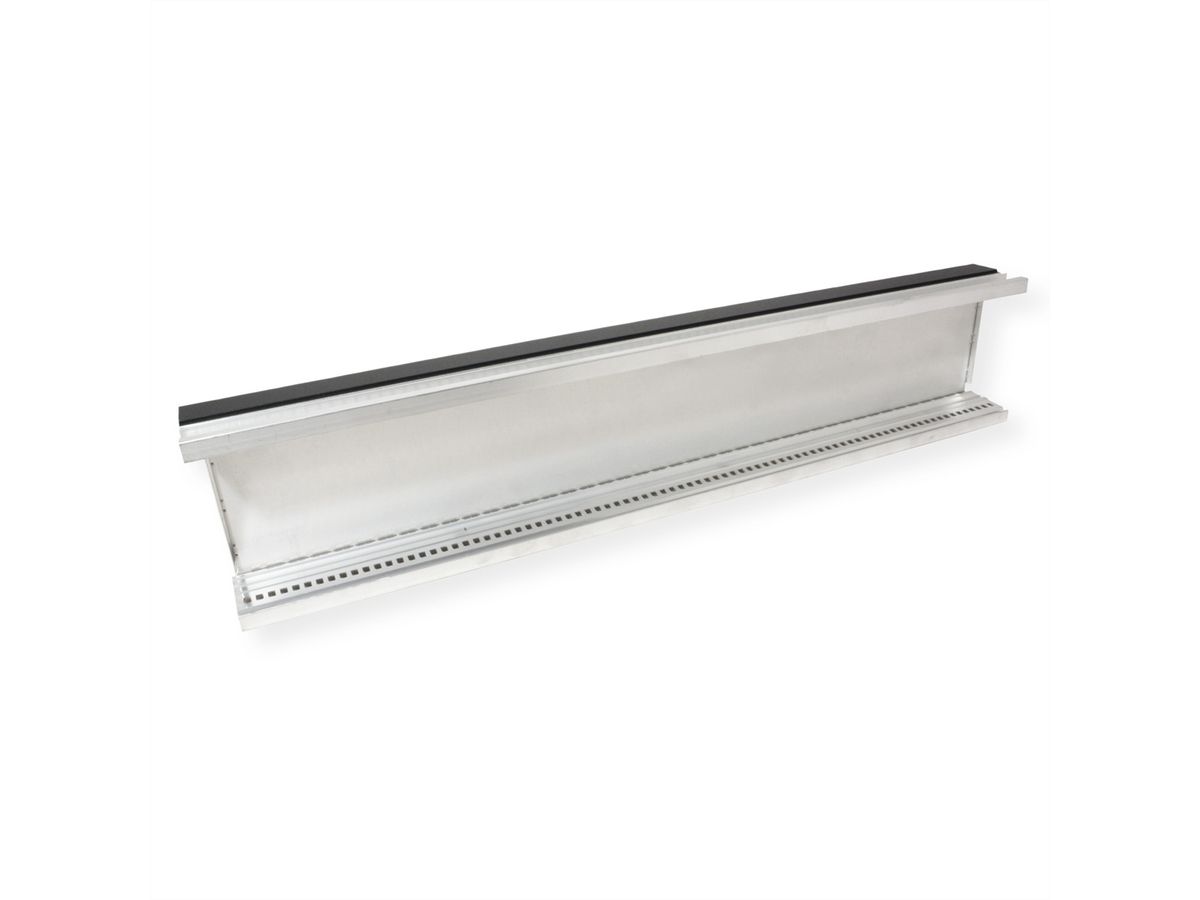 SCHROFF RatiopacPRO EMC Frontplaat, gegroefd, afgeschermd, 2 HE, 84 PK, 2,5 mm, Al, geanodiseerd voor, geleidend achter