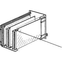 SCHROFF PCB bevestiging op zijwandprofiel, type A - LEAD CARD FASTENING