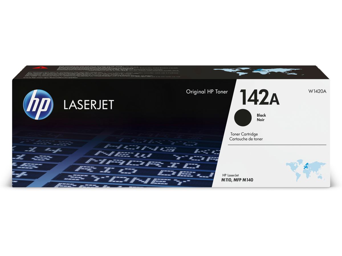HP 142A originele zwarte LaserJet tonercartridge
