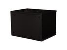 ROLINE 19-inch wandbehuizing Basic 7 U, 540x400 BxD Bouwpakket zwart