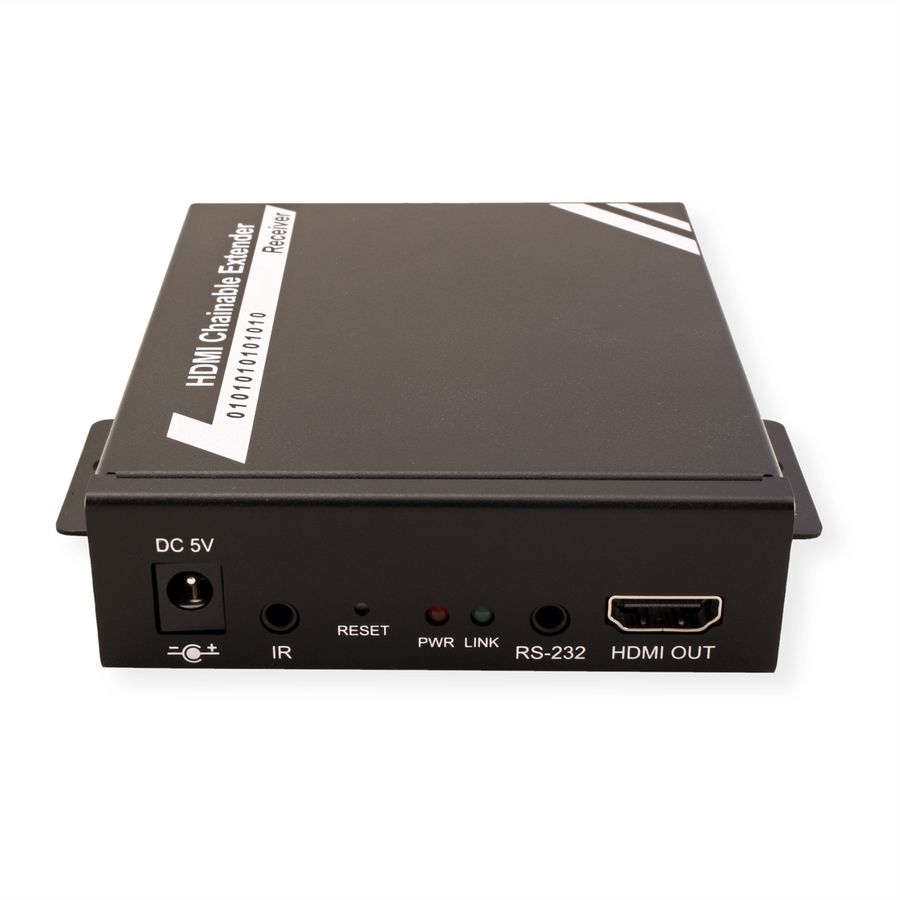 ROLINE HDMI Extender via TP, Cat.5/6, cascadeerbaar, 100m