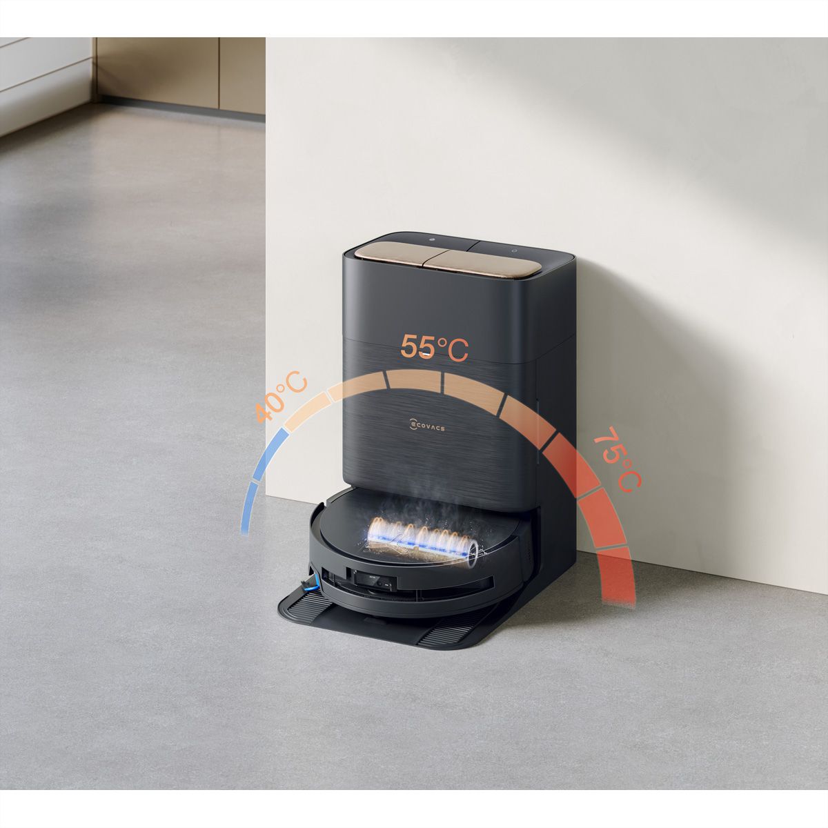 Ecovacs DEEBOT X9 PRO OMNI EU, black