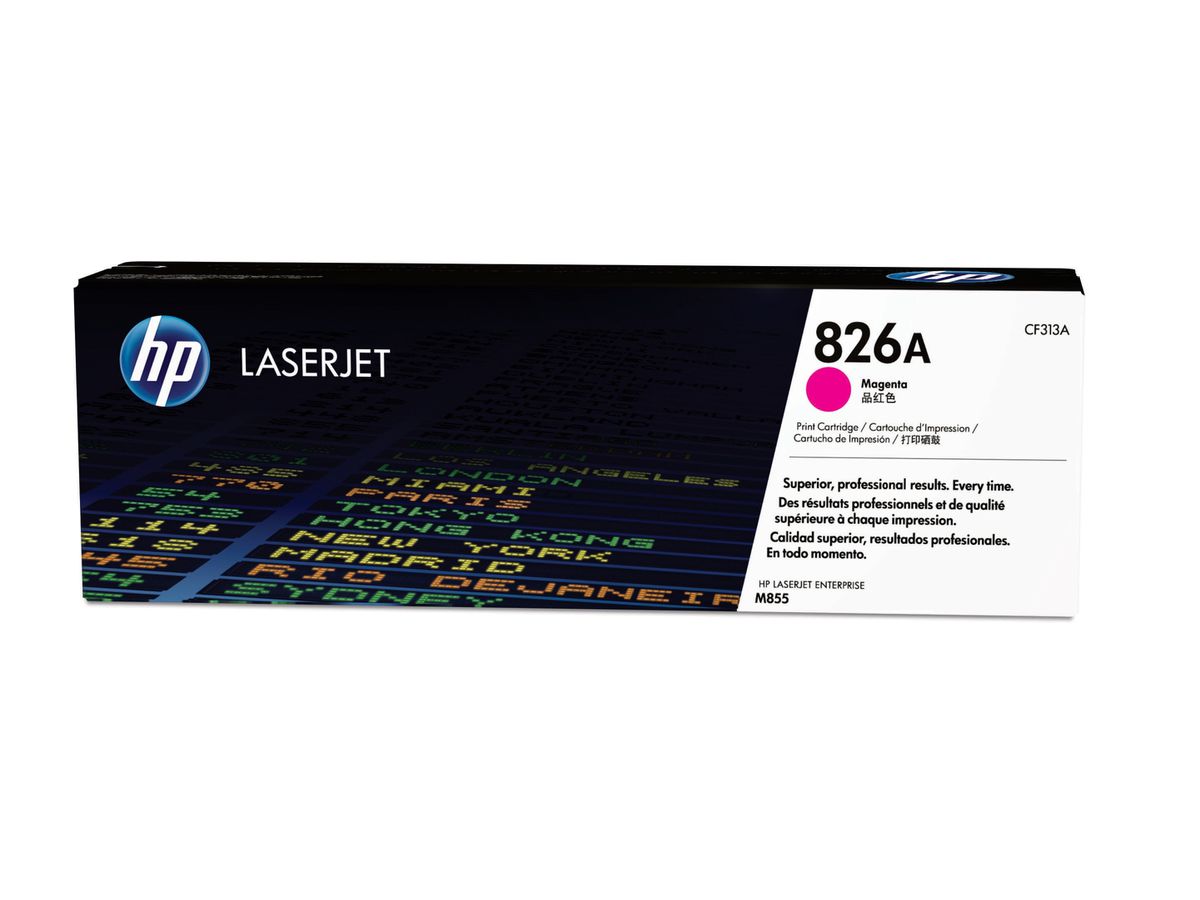 HP 826A Magenta Original LaserJet Toner Cartridge
