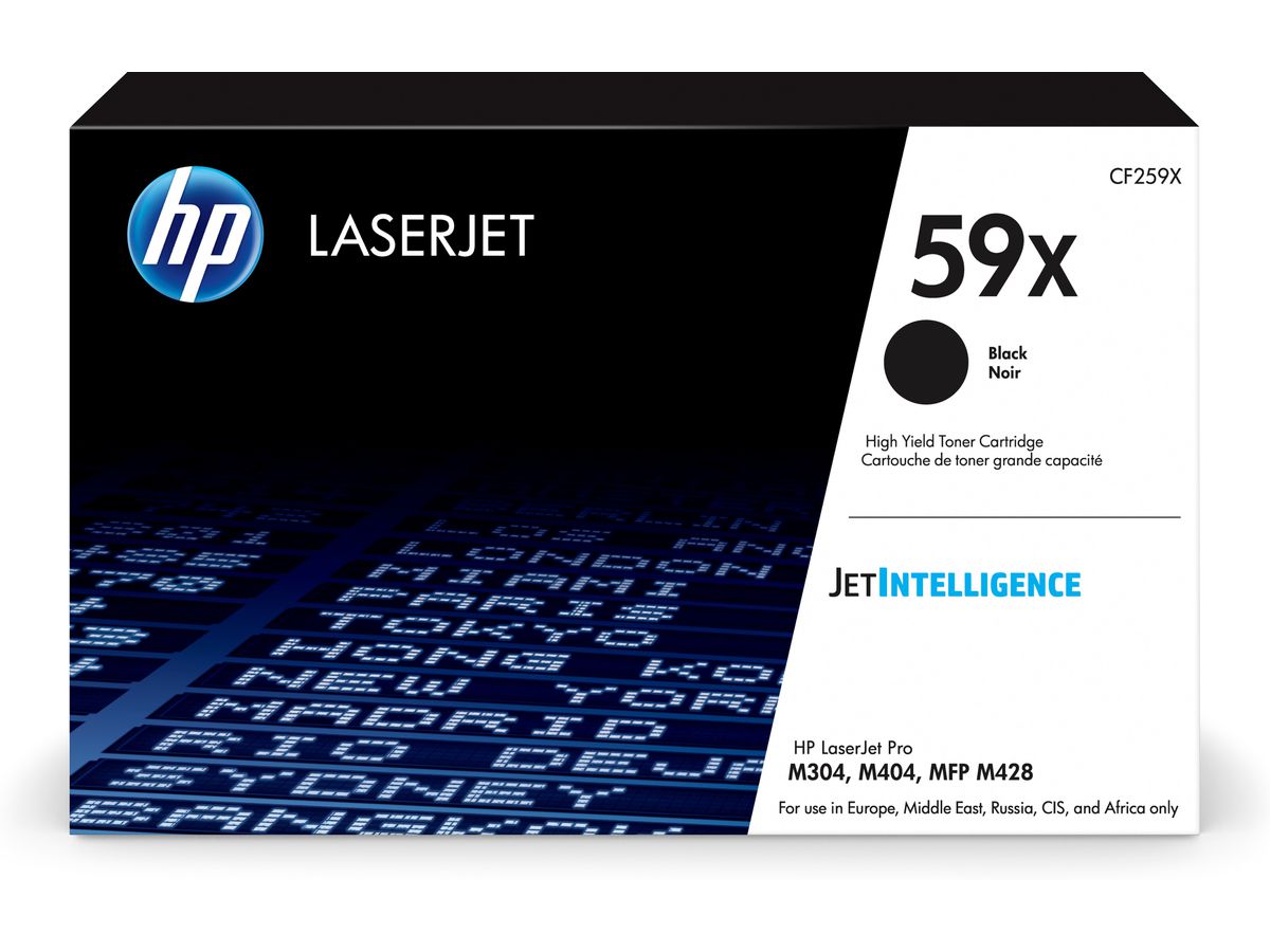 HP 59X originele high-capacity zwarte LaserJet tonercartridge