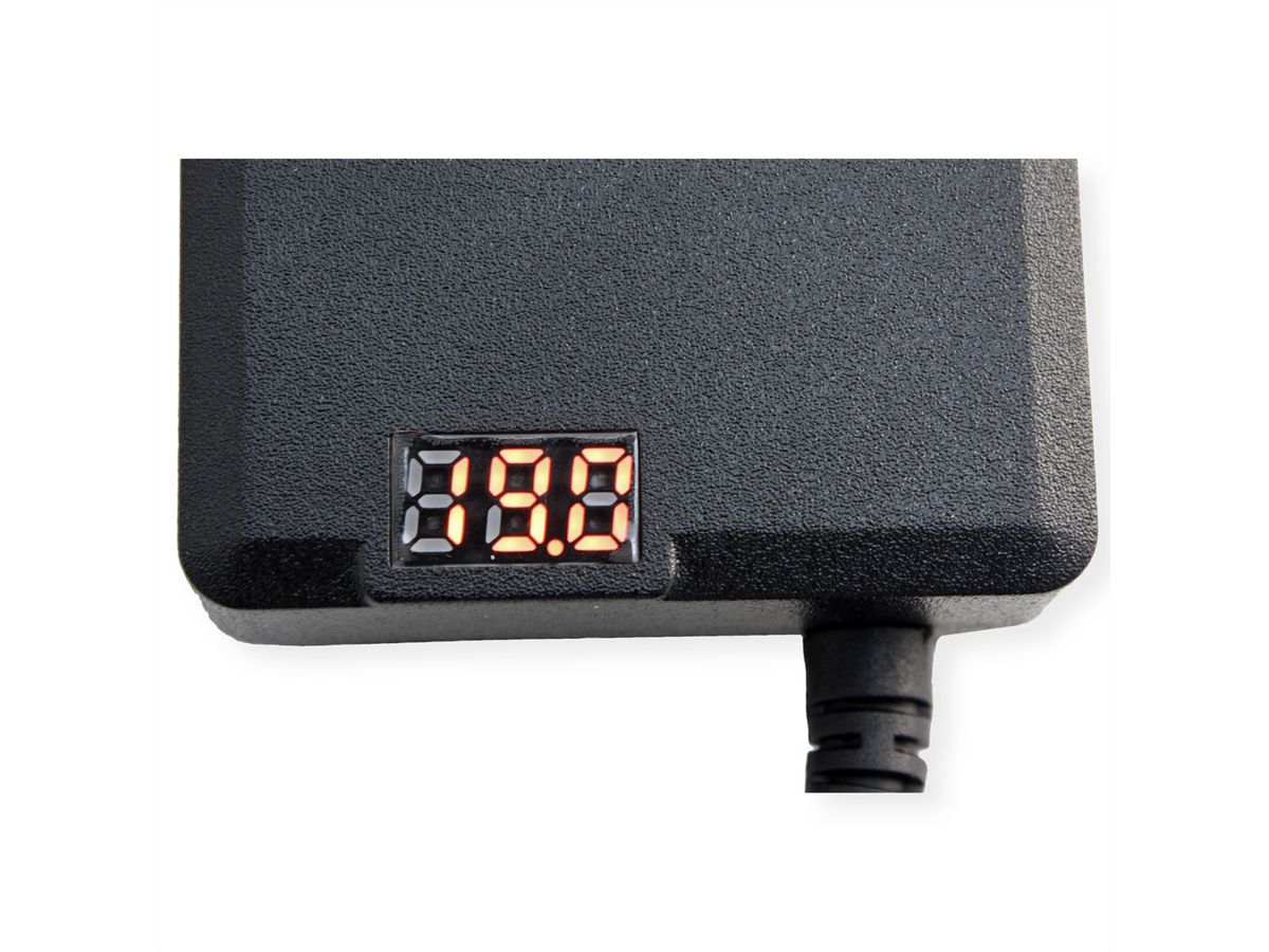 Xilence XM012 Universele notebookoplader 120W, 11 Adapter, met LED-Display
