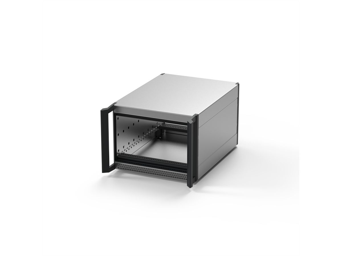 SCHROFF RatiopacPRO AIR 19" Case, Retrofittable Shielding With Handles, 3/4 U, 28 HP, 255 mm