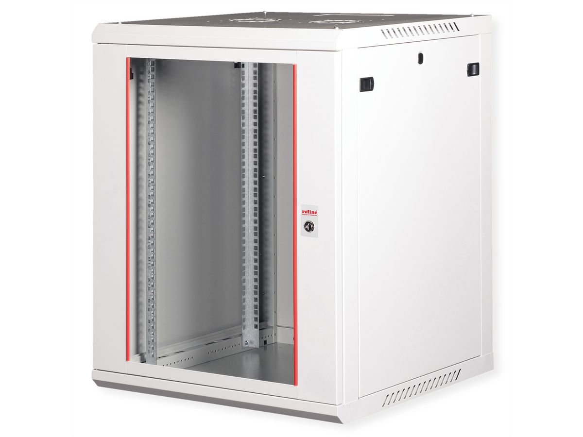 ROLINE 19-inch wandbehuizing Basic Plus 15U, 600x600 BxT grijs