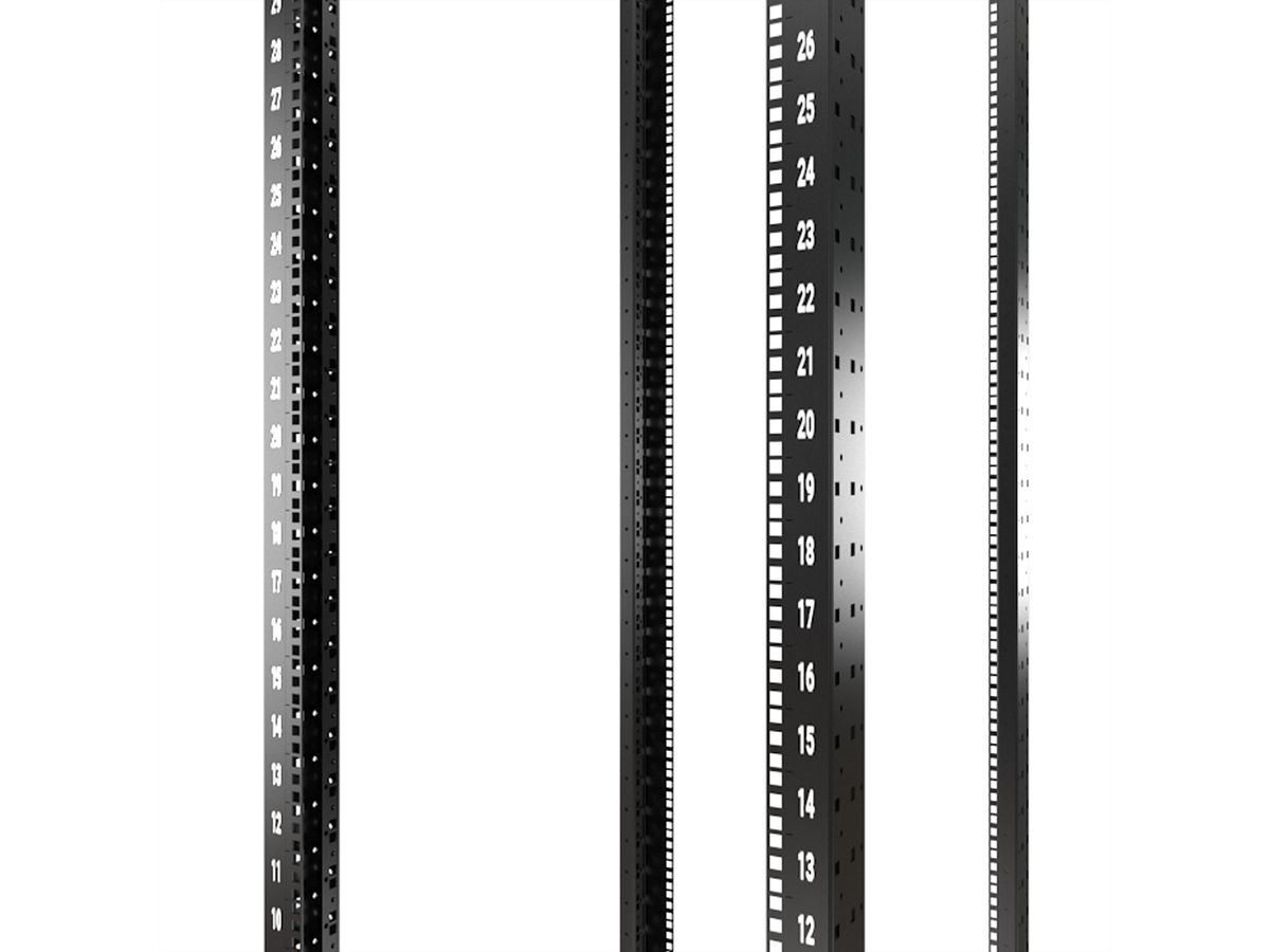 SCHROFF Varistar CP 19" paneel/glijarm, RAL 7021, 42 U, 2000H