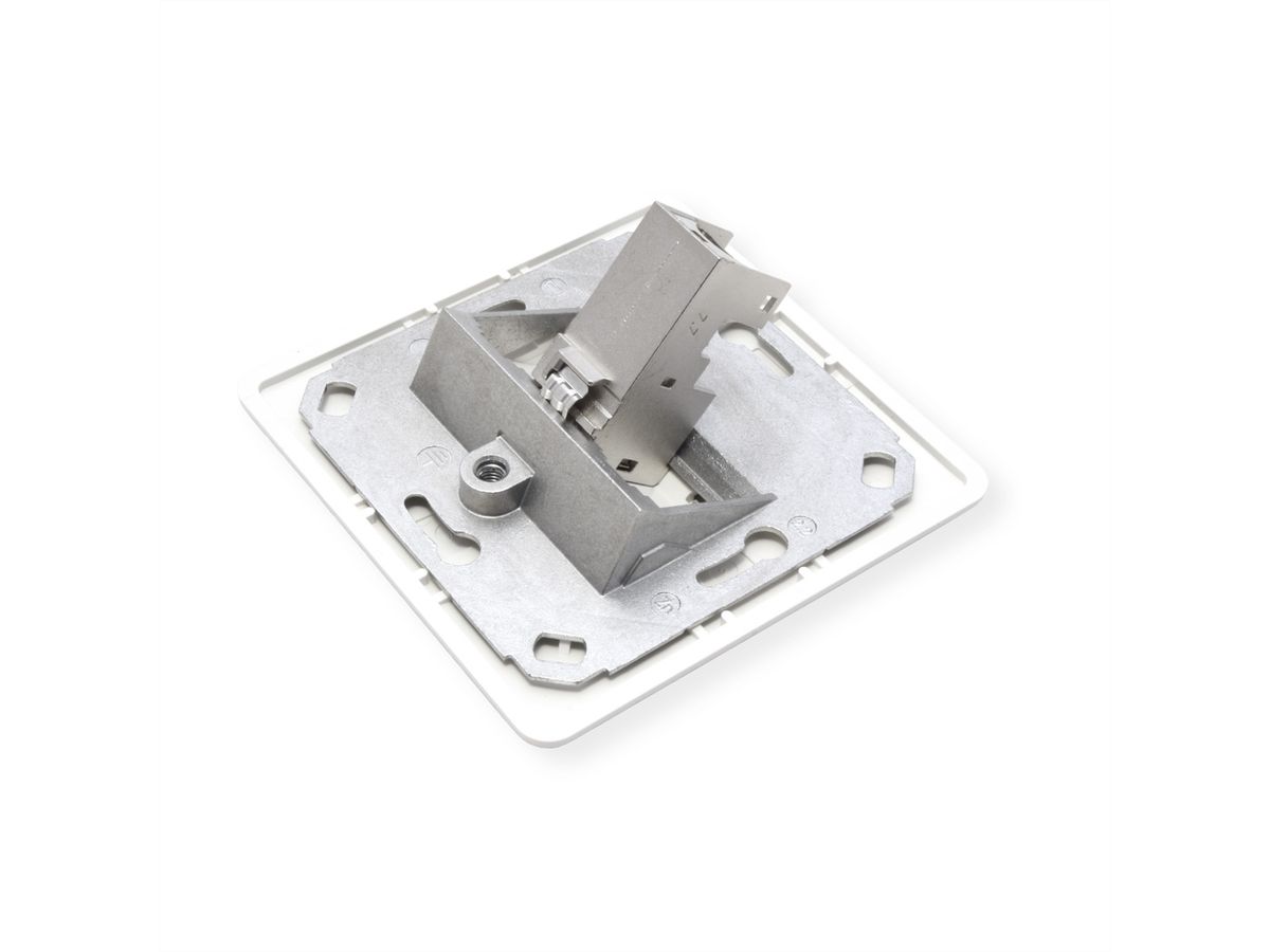 METZ CONNECT E-DAT opbouw module 1 poort Cat.6A, zuiver wit