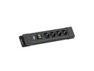 BACHMANN CONNECTUS 4xCEE7/3, 1xSchalter 2,0m CEE7/7 Schwarz