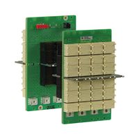 SCHROFF CPCI seriële backplane, 3 HE, 4 sleuven, systeemsleuf rechts, full-mesh, met RIO