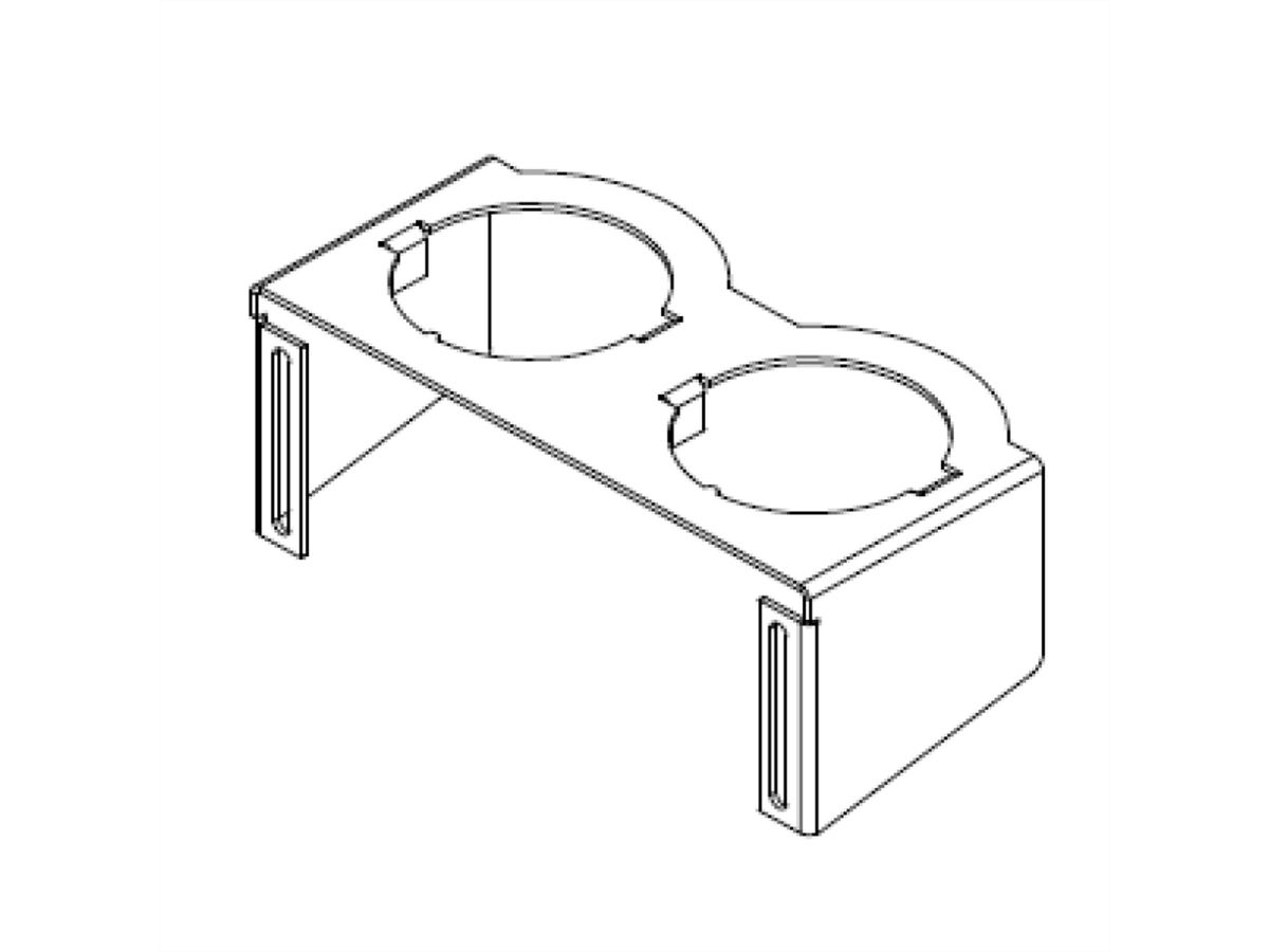 BACHMANN PIX HOLDER 2-fold