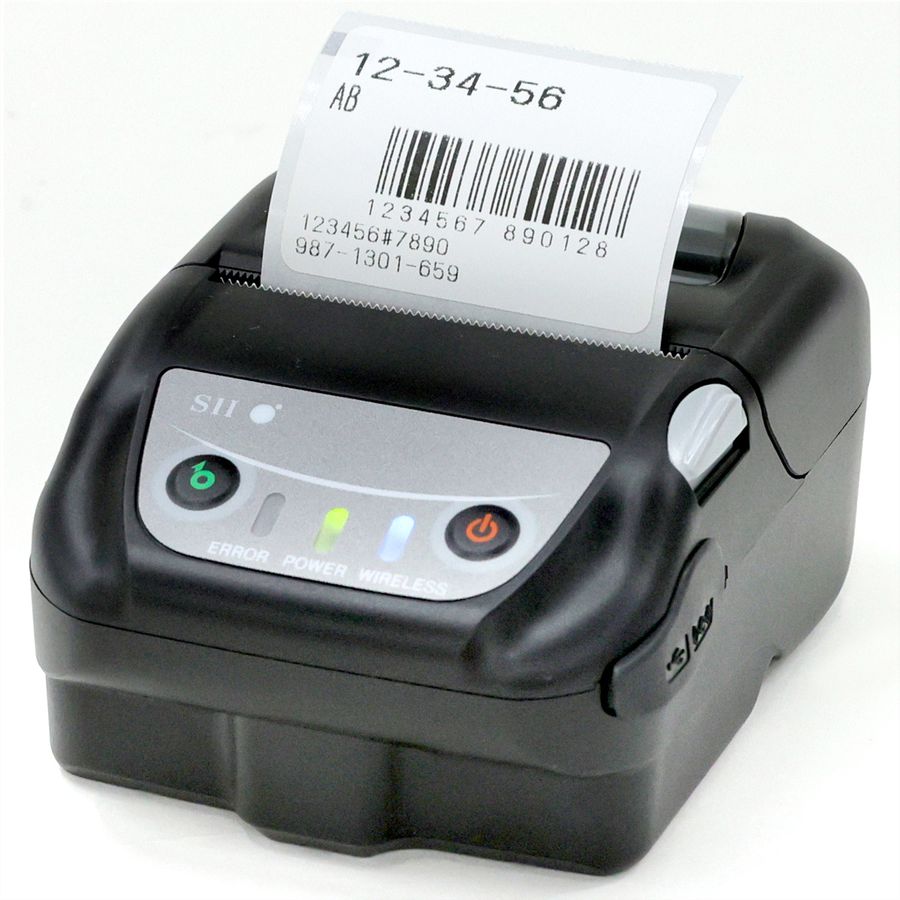 SEIKO MP-B21L mobile label printer WLAN, USB