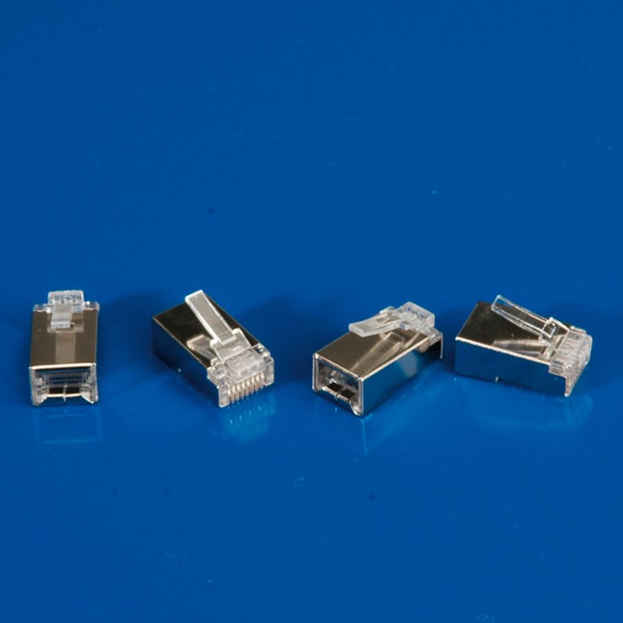 ROLINE Modulaire afgeschermde connector Cat.6 (Class E), 10 St.