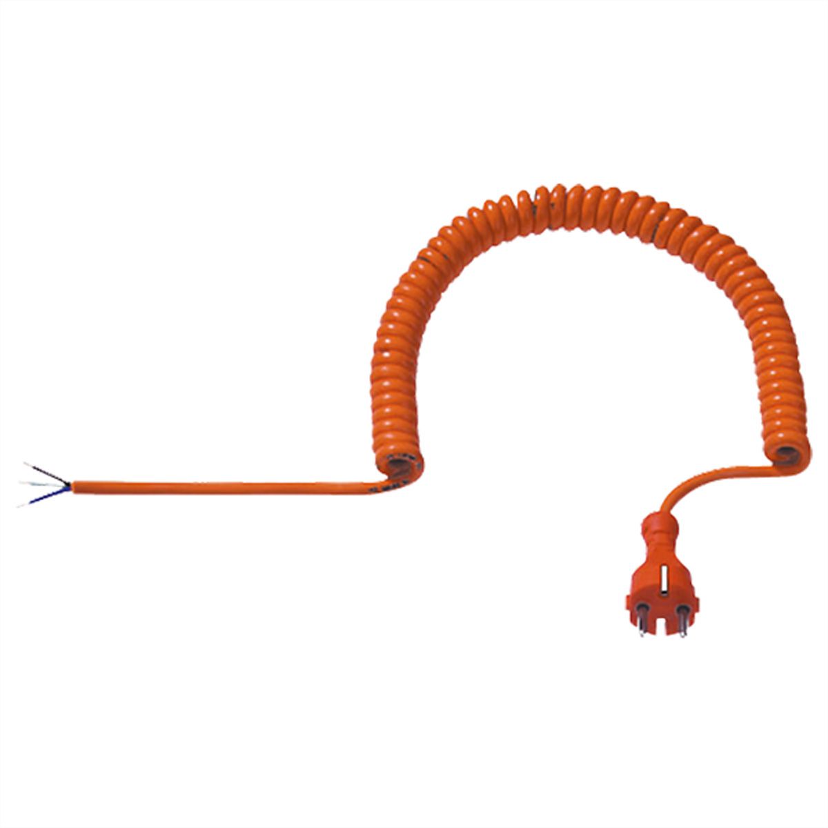BACHMANN Spiraal kabel Oranje 1.0-5.0m, H07BQ-F 3G1.50