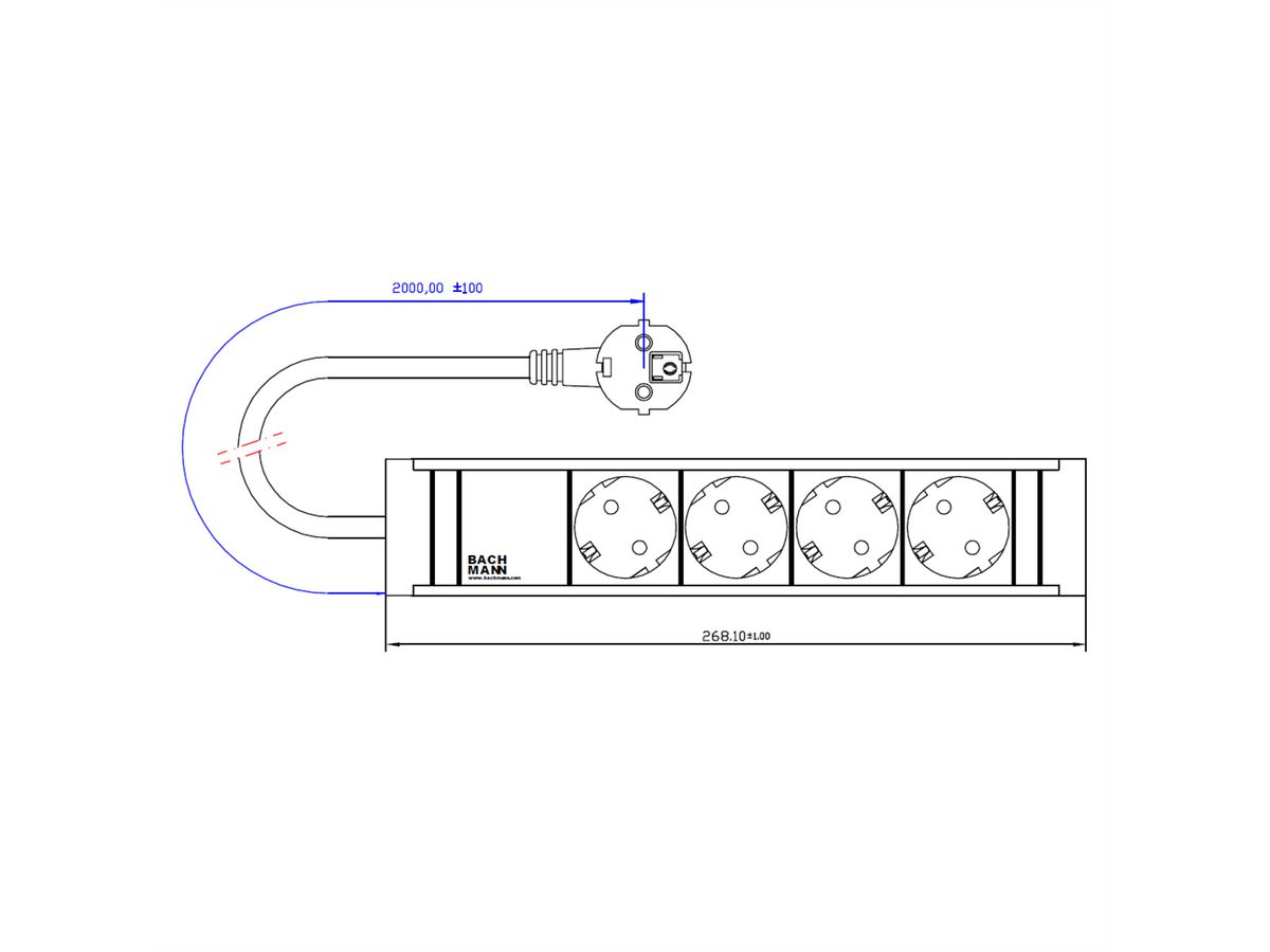 BACHMANN CONNECT LINE 4xprotective contact
