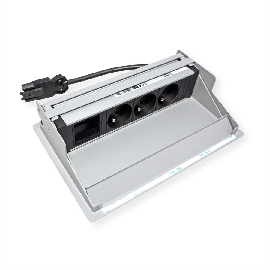 BACHMANN CONEO Set 3xUTE 1xCM 0.2m GST18 white aluminium