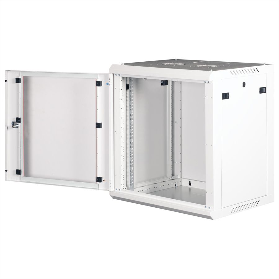 ROLINE 19" Wall Cabinet Basic Plus 12U, 600x450 BxT grey