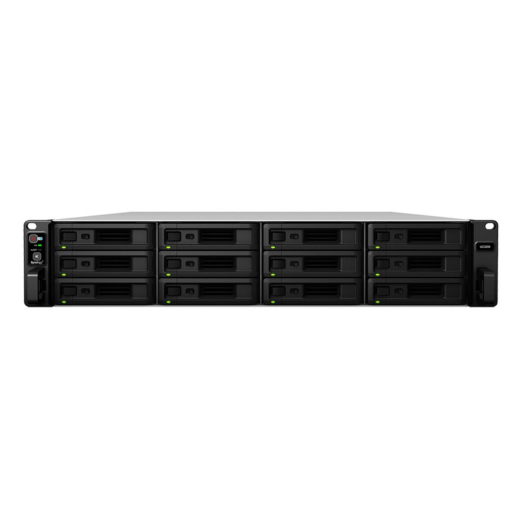 Synology Unified Controller UC3200 SAN Rack (2U) Ethernet LAN Black, Grey D-1521