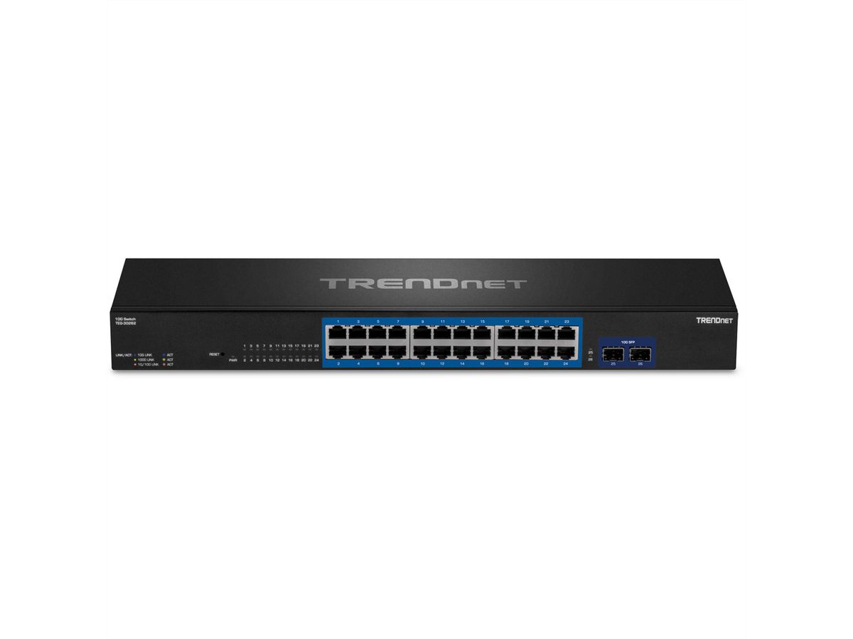 TRENDnet TEG-30262 24-Poorts Switch, Gigabit 2x10G SFP+ Slots