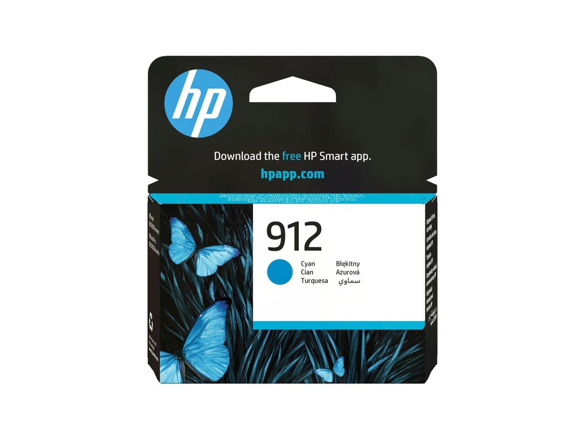 HP 912 Cyan Original Ink Cartridge