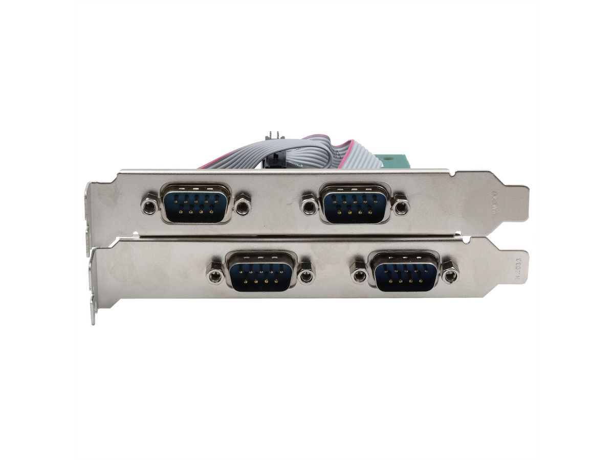 EXSYS EX-46014 4S seriële RS-232 PCIe-kaart