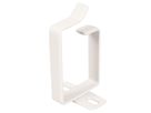 ROLINE Cable management bracket, 44x60mm grey 10 pieces
