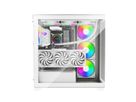 XILENCE Xilent Gleam X818.W.ARGB Gaming ATX PC-behuizing wit, RGB ATX Midi Tower