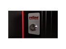 ROLINE 19-inch wandbehuizing Pro 16 U, 600x600 BxD tweedelig draaibaar zwart