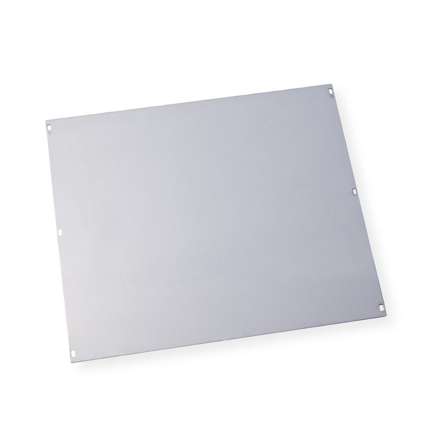 SCHROFF Front Panel, Refrofit Shielding, 6 U, 42 HP, 2.5 mm, Al, Anodized, Untreated Edges