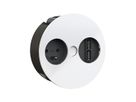 BACHMANN TWIST 1xUTE 1xUSB charger power 2.0m AEH,RAL9010 30GE